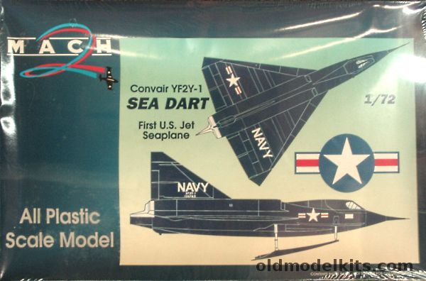 Mach 2 1/72 Convair YV2Y-1 Sea Dart (Seadart) - Supersonic USN Seaplane, MC0001 plastic model kit